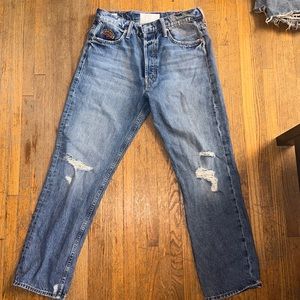 Mother “The Tomcat Ankle” Jeans